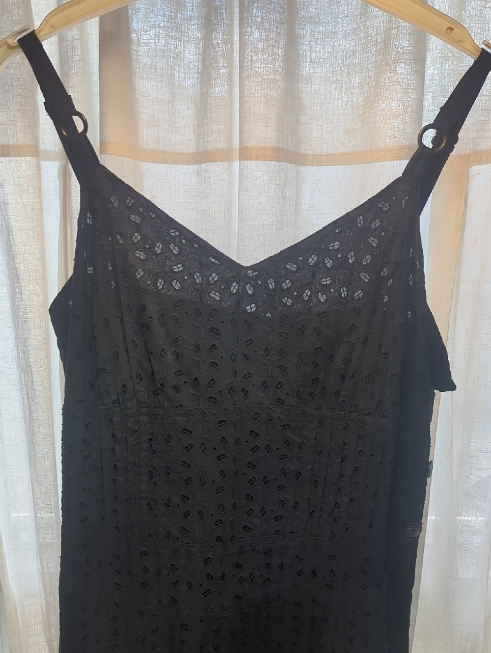 Luella Bartley For Target Black Eyelet Sundress 2005 NWOT